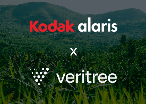 Kodak Alaris and veritree Partner header