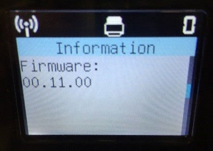 Firmware Version 00.11.00