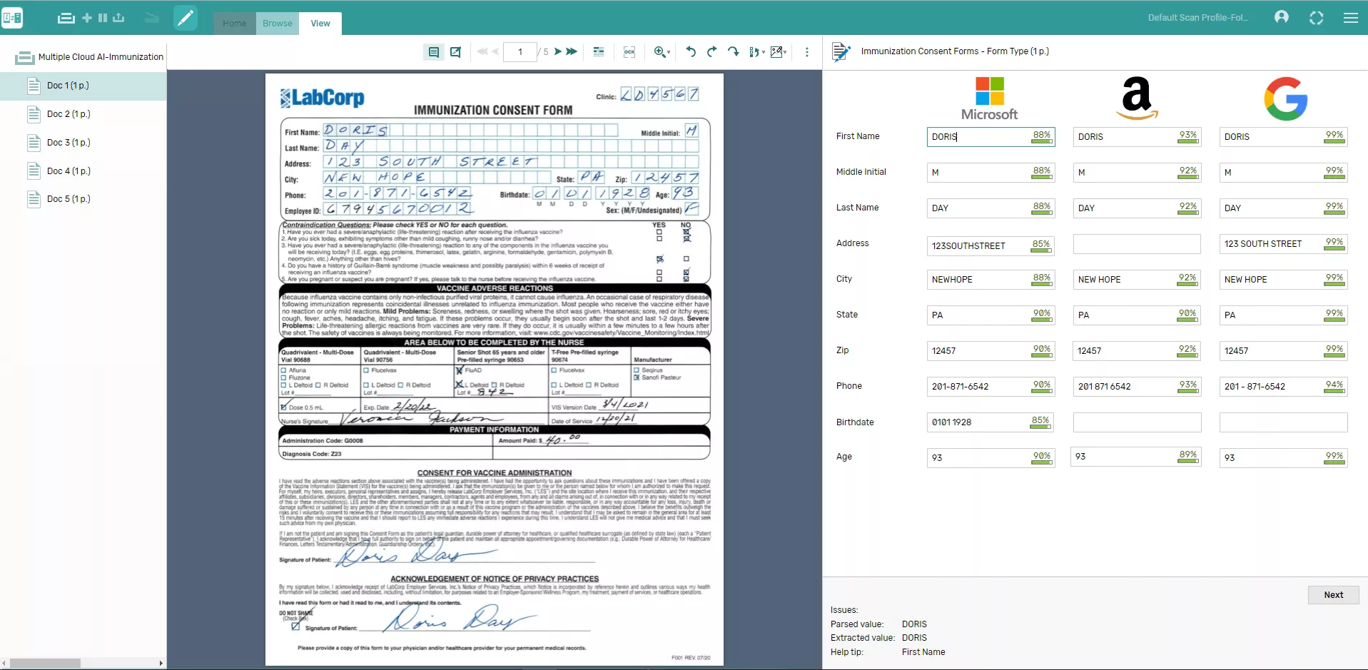 Multicloud Info Input Solution