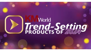 KMWorld Trend-Setting 2024 Badge